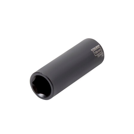 Steelman 18mm x 1/2" Drive Metric 6-Point Deep Impact Socket 55449